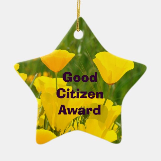 Goed Burger Award! ornament Prijzen Cadeaus School (Voorkant)