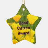 Goed Burger Award! ornament Prijzen Cadeaus School (Links)