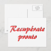 Goed card briefkaart (Voorkant / Achterkant)