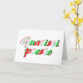 Goed card kaart (Gele Bloem)