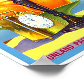 Goed Cheer Merk Sinaasappel Kratenlabel Western Li Poster (Hoek)