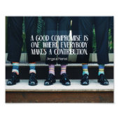 Goed compromis foto afdruk (Voorkant)