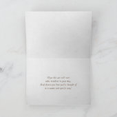 Goed Daisies en Butterfly Kaart (Binnen)