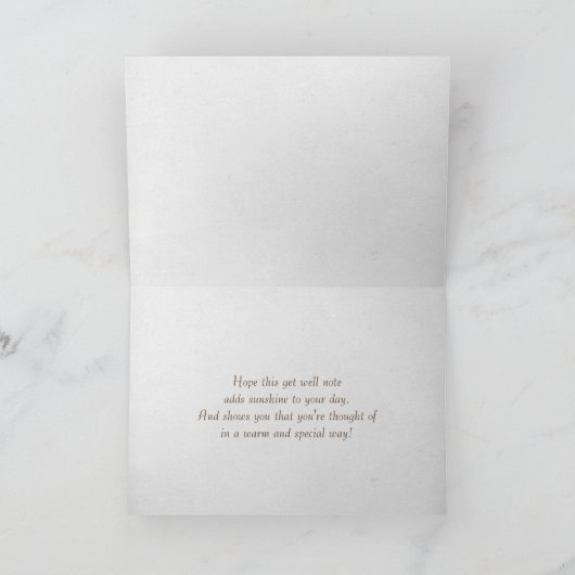 Goed Daisies en Butterfly Kaart (Binnen)