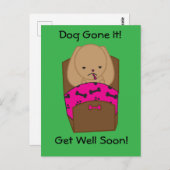 Goed doen, het is grappig personaliseren briefkaart (Voorkant / Achterkant)