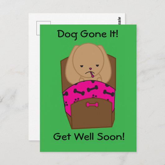 Goed doen, het is grappig personaliseren briefkaart (Voorkant / Achterkant)