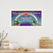 Goed doen - Tweede Oorlogsfonds (US00054B) Poster (Keuken)
