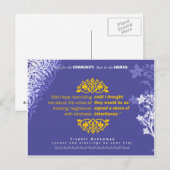 Goed doen voor burenkaart briefkaart (Voorkant / Achterkant)