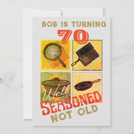 Goed doorgewinterd niet oud verjaardagsfeestje kaart (Voorkant)