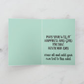 GOED DRILLERS OLIE WELL 1890'S FOTOGRAAF FEESTDAGEN KAART (Binnen)