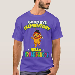 Goed, elementair Hallo middelbare school Afstudere T-shirt