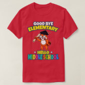Goed, elementair Hallo middelbare school Afstudere T-shirt (Design voorkant)