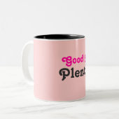 Goed en goed. tweekleurige koffiemok (Voorkant links)