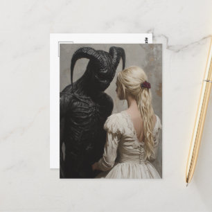 Goed en kwaad briefkaart