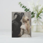 Goed en kwaad briefkaart (Staand voorkant)