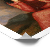 Goed en kwaad: de duivel die een jonge vrouw vertr poster (Hoek)