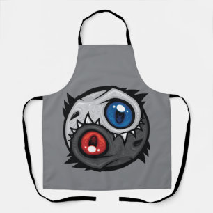 Goed en Kwaad Draak Yin Yang Schort