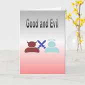 Goed en kwaad kaart (Gele Bloem)