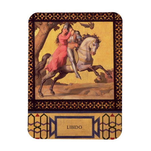 Goed en kwaad: Libido, 1832 (detail van 89709) (ol Magneet (Verticaal)