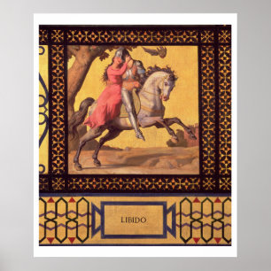 Goed en kwaad: Libido, 1832 (detail van 89709) (ol Poster