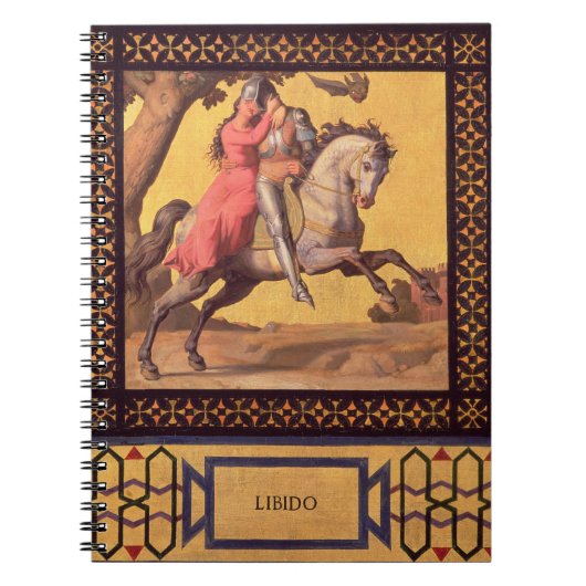 Goed en kwaad: Libido, 1832 (details van 89709) (o Notitieboek (Voorkant)