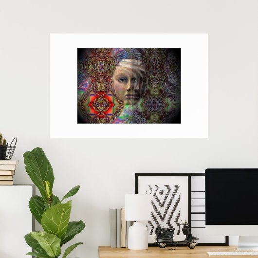 Goed en kwaad poster (Thuiskantoor)