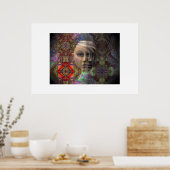 Goed en kwaad poster (Keuken)