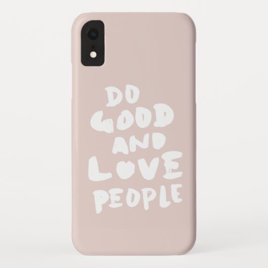 Goed en liefdesmensen Roze Case-Mate iPhone Case (Achterkant)