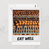 Goed eten briefkaart (Voorkant / Achterkant)