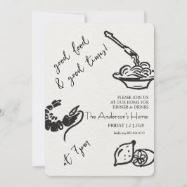 Goed eten & fijne tijden Thanksgiving Kaart