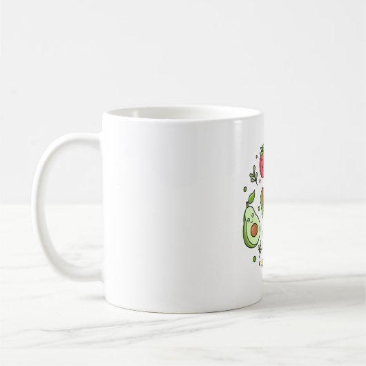 Goed eten goede stemming koffiemok (Links)