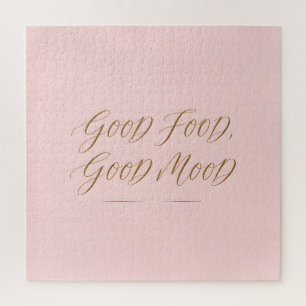 Goed eten, goede stemming legpuzzel