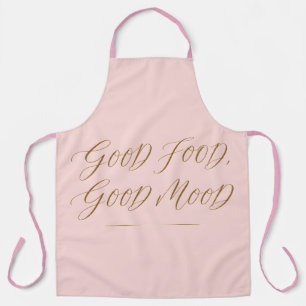 Goed eten, goede stemming schort