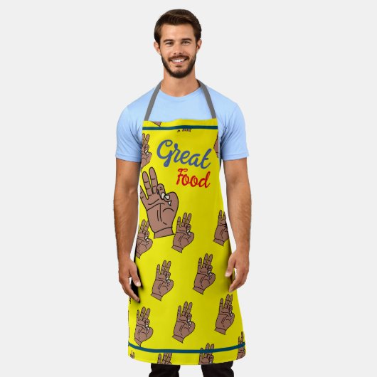goed eten schort (Gedragen)