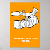 Goed films maken of Die Poster (Voorkant)