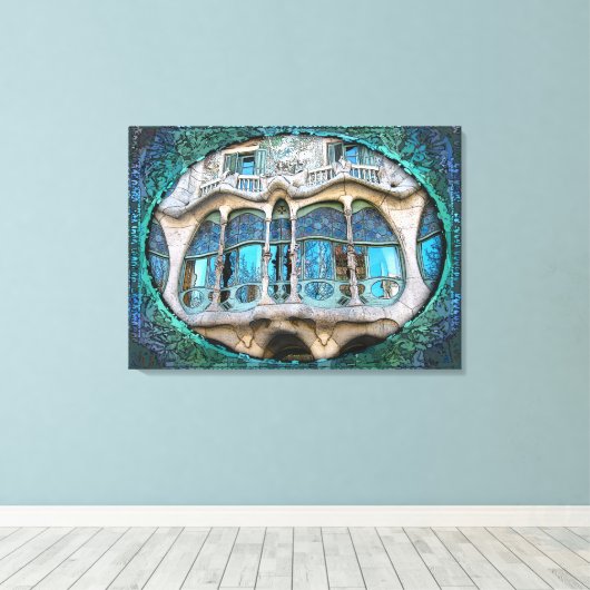 Goed Gaudi! Canvas Afdruk (Insitu (Houten vloer))