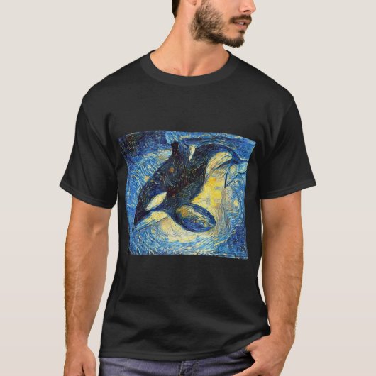 Goed gecastreerd Van Gogh geïnspireerd T-shirt (Voorkant)