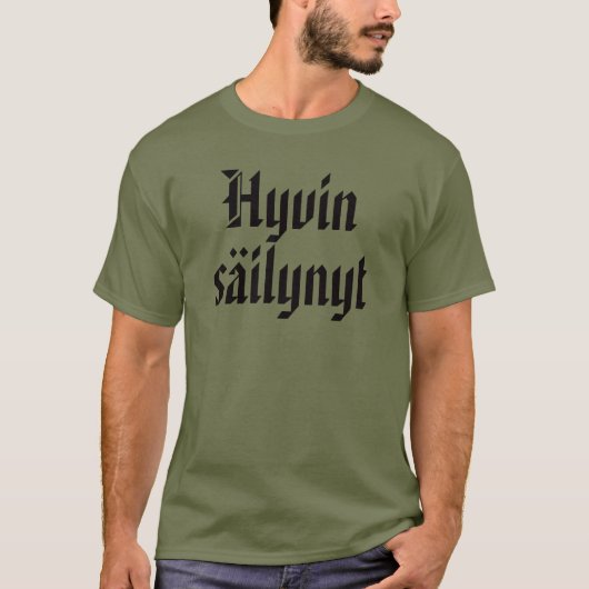 Goed geconserveerd 3 t-shirt (Voorkant)