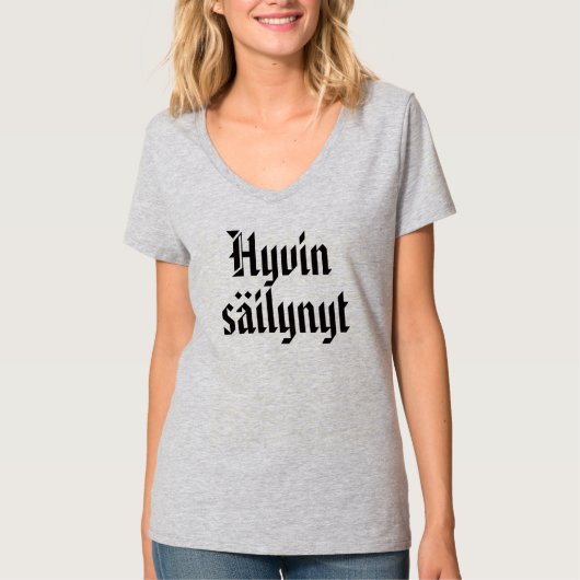 Goed geconserveerd 3 t-shirt (Voorkant)