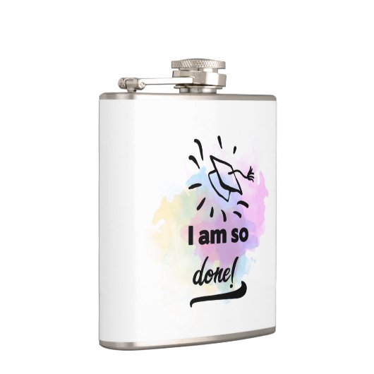 Goed gedaan Afstudeerder Heupfles (Rechts)