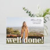 Goed gedaan Afstuderen Fotoklasse 2022 Aankondiging (Staand voorkant)