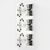 Goed gedaan, Afstuderen! Tijd om feest te vieren 4 Spandoek (Verticaal)