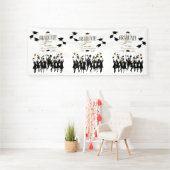 Goed gedaan, Afstuderen! Tijd om feest te vieren 4 Spandoek (Insitu)