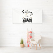 Goed gedaan, Afstuderen! Tijd om feest te vieren 4 Spandoek (Insitu)