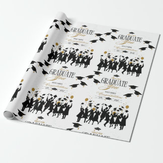 Goed gedaan, Afstuderen! Tijd om feest te vieren Cadeaupapier