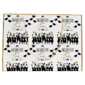 Goed gedaan, Afstuderen! Tijd om feest te vieren Groot Cadeauzakje (Achterkant)