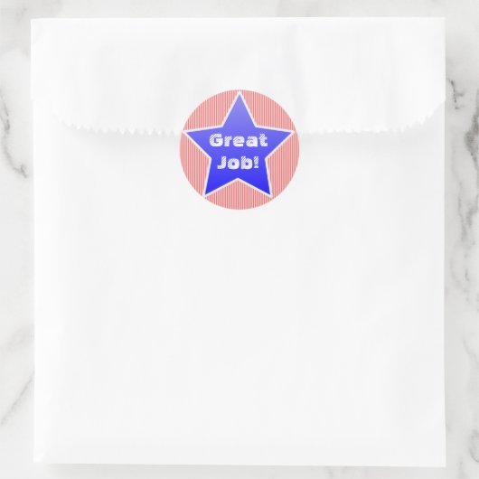 Goed gedaan! Award Stickers (Tas)