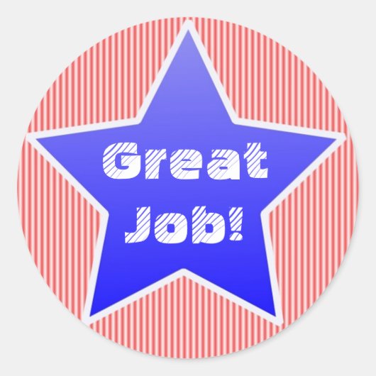 Goed gedaan! Award Stickers (Voorkant)