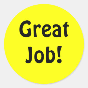 Goed gedaan! BELONING STICKER