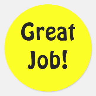 Goed gedaan! BELONING STICKER